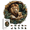 DIY Wooden Assembly Animal Toys Kits for Boys and Girls AJEW-WH0344-0113-1