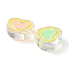 Transparent Acrylic Beads X-OACR-A029-03-2