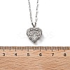 304 Stainless Steel Necklaces for Women LS-NJEW-R015-03P-5