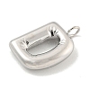 Non-Tarnish 304 Stainless Steel Pendants STAS-C102-15P-D-2
