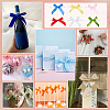 60Pcs 6 Colors Polyester Bowknot FIND-PH0021-91-6