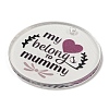 Mother's Day Opaque Acrylic Pendants BACR-C001-02B-2