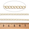 Brass Curb Chains KK-P304-02A-KCG-2