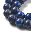 Natural Lapis Lazuli Beads Strands G-P348-01-8mm-3