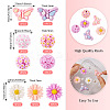 DIY Flower Butterfly Jewelry Making Findings Kits DIY-TA0010-18-3