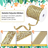 Metallic Polyester Ribbon OCOR-WH0065-13B-2
