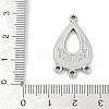304 Stainless Steel Chandelier Component Links STAS-Q350-06P-3