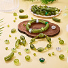 90Pcs 5 Styles Mixed Shapes Imitation Gemstone Acrylic Beads OACR-TA0004-68-8