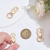 14Pcs Alloy Swivel Lobster Claw Clasps FIND-ME0002-61-3