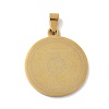 201 Stainless Steel Pendants FIND-Z002-03G-1