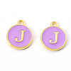 Golden Plated Alloy Enamel Charms LS-ENAM-S118-10J-1