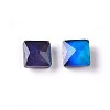 Faceted Glass Cabochons GLAA-E411-12-1