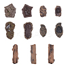 SUPERFINDINGS 1 Set Resin Imitation Wood Log Display Decorations AJEW-FH0003-22-1