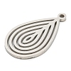Non-Tarnish 304 Stainless Steel Pendants LS-STAS-Z076-03P-2
