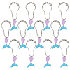 12Pcs Iron Shower Curtain Rings for Bathroom HJEW-OC0001-20-4