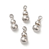 Non-Tarnish 201 Stainless Steel Pendants STAS-Q216-02A-P-1