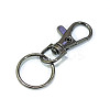 Alloy Keychain Clasp Findings KEYC-M018-03AS-2