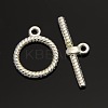 Tibetan Style Alloy Toggle Clasps LS-K08S2022-1