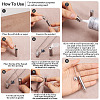 1Pc Word 304 Stainless Steel Column Urn Ashes Necklace DIY-TA0010-07A-5
