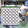 Olycraft 26 Sheets 2 Styles PVC Plastic Waterproof Stickers DIY-OC0004-24C-2