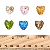 24Pcs 6 Colors Handmade Lampwork Silver Foil Glass Beads FOIL-FS0001-01-5