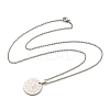 Non-Tarnish Constellation Pendant Necklaces LS-NJEW-S422-04P-10-3
