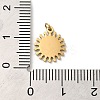 304 Stainless Steel Charms STAS-K263-06G-02-3