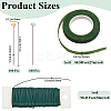 200Pcs Alloy Ball Head Pin with 1Roll Garden Grafting Paper Tape with 1 Roll Iron Wire Grimp Wire DIY-BBC0002-10-2