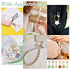 24Pcs 6 Colors Flower Alloy Enamel Pendant Decorations KEYC-PH01580-5