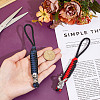 2Pcs 2 Styles Handmade Nylon Parachute Cord Pendant Decorations for Men KEYC-HY0001-30-3
