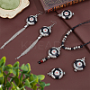 6Pcs Ethnic Style Zinc Alloy with Resin Connector Charms FIND-PH0028-05D-4