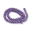 Natural Amethyst Beads Strands G-C073-8mm-3-2