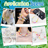 960Pcs Frosted Transparent Acrylic Beads OACR-PH0004-73-5