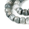 Ombre Effect Dyed Glass Beads Strands GLAA-N067-01A-14-3