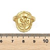 304 Stainless Steel Cuff Open Rings for Women RJEW-A102-05G-5