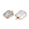 Natural Keshi Pearl Rectangle Pendants LS-PEAR-S020-D10-2