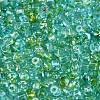 Transparent Colours Picasso Glass Beads SEED-Q039-05A-C01-3