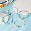 Pcs Coconut Braided Bead Bracelets BJEW-SC0001-49-6