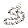Non-Tarnish Handmade 304 Stainless Steel Necklaces NJEW-Q333-02A-01-1