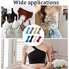 40 Yards 8 Colors Flat Polyester Non-slip Elastic Cord OCOR-GF0003-65-5