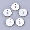 Natural Freshwater Shell Pendants X-SHEL-Q018-01A-I-P-1
