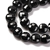 Natural Black Spinel Beads Strands G-F770-B01-01-3