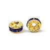 Brass Rhinestone Spacer Beads RB-A014-Z8mm-05G-2