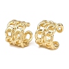 Brass Cuff Earrings EJEW-C159-02G-4