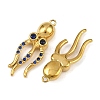 304 Stainless Steel Rhinestone Pendants LS-STAS-H242-05G-01-2