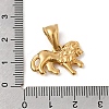 Animal Theme 304 Stainless Steel Pendants STAS-B167-27E-G-3