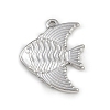 304 Stainless Steel Pendants STAS-K287-08B-P-1