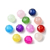 216Pcs 12 Colors Baking Paint Imitation Jade Glass Bead Strands DGLA-FS0001-08-2