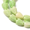 Synthetic Coral Dyed Carved Beads Strands SH-CBAE713-05C-3
