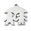 304 Stainless Steel Charms STAS-C097-32P-1